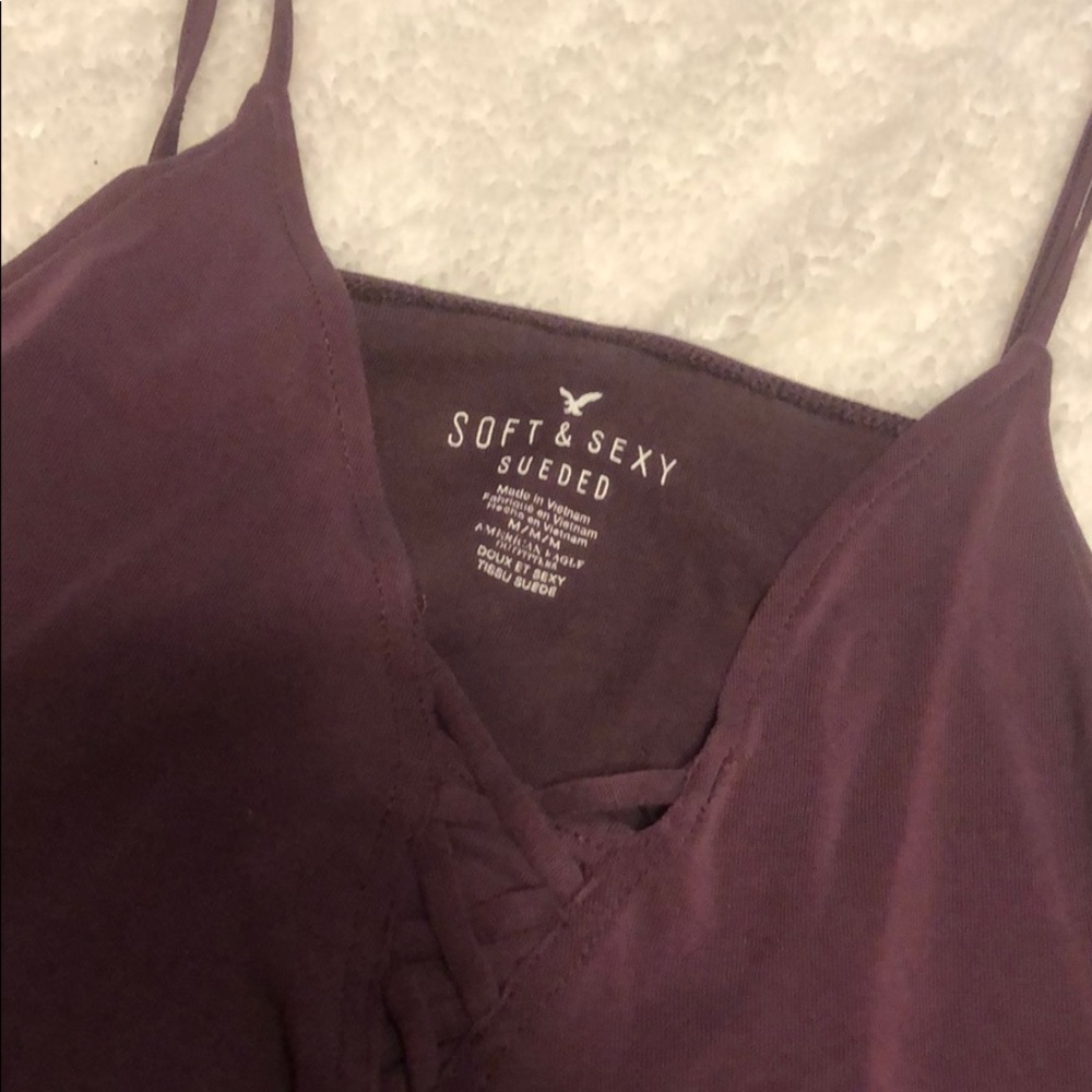 Purple tank top